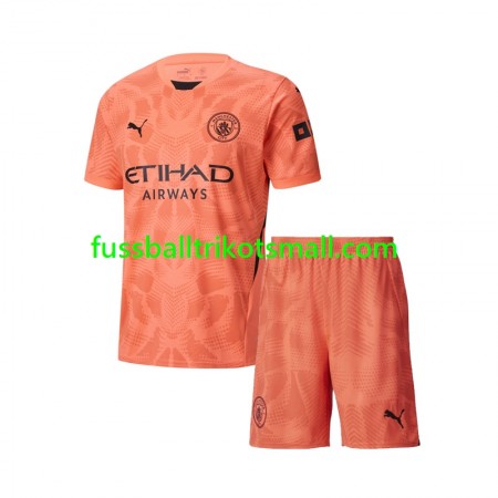 Fußballtrikots Manchester City Torwart Kinder 2024-2025 Kurzarm Auswärts-trikot kaufen